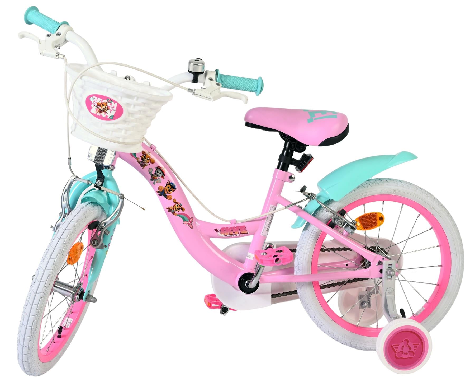 PAW Patrol 16 Inch Pink Children's Bike