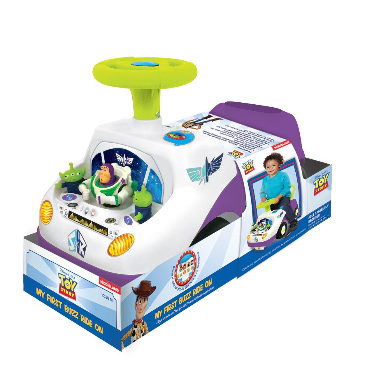 Toy Story My First Buzz Ride On - Purple