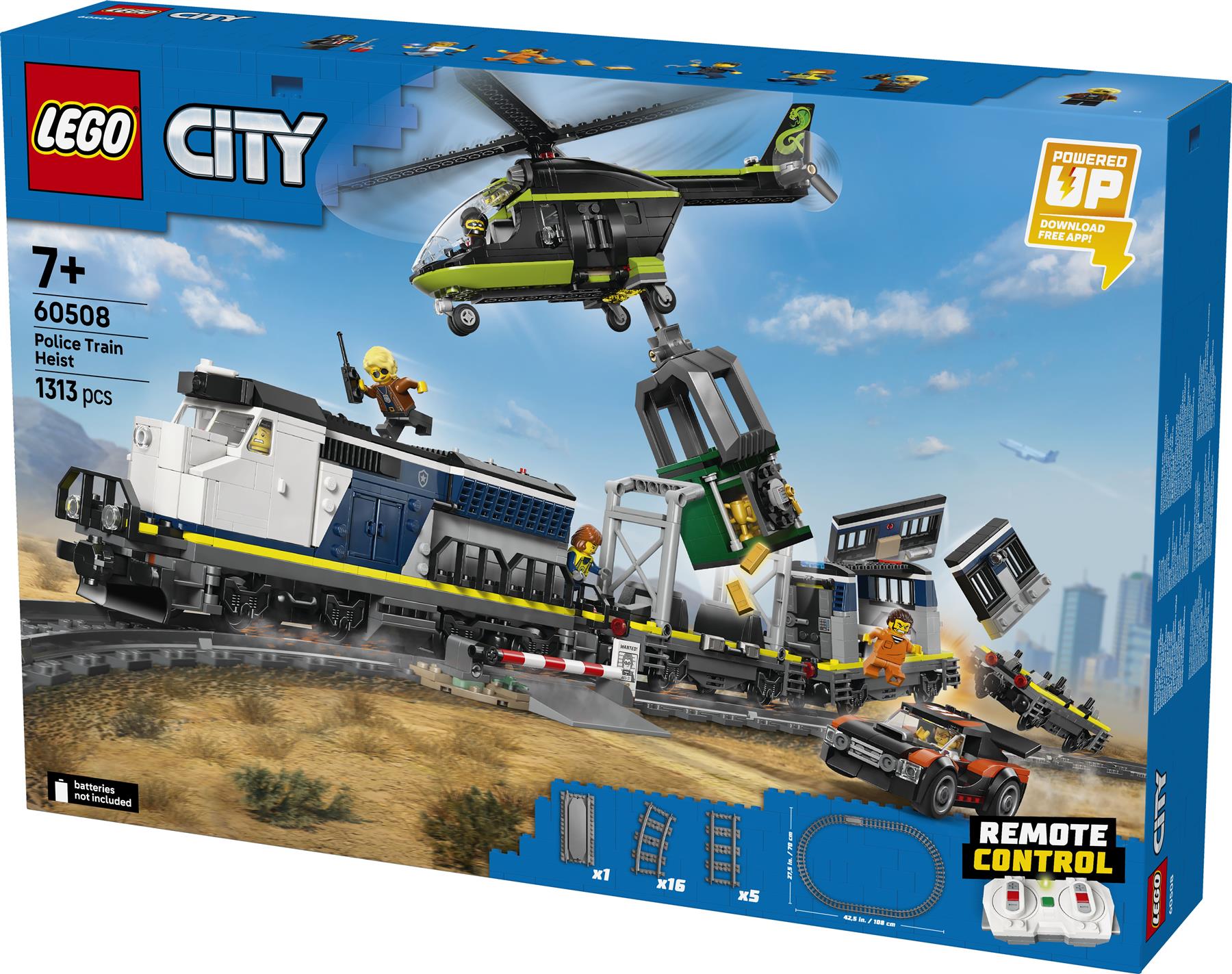 LEGO City Police Train Heist 60508
