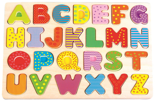 Lelin Wooden Alphabet Board