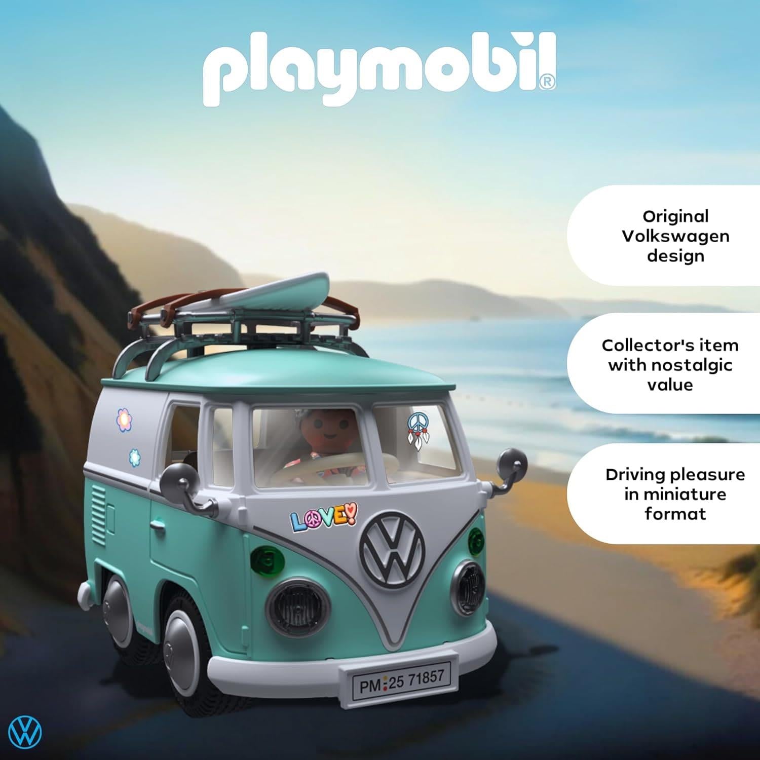 Playmobil 71857 Icon Cars VW T1 Camping Van