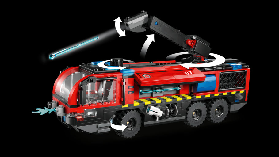 LEGO City Airport Fire Engine Truck Toy 60499