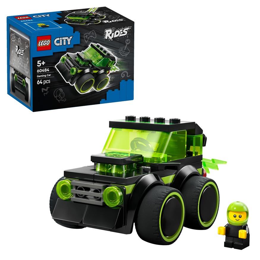 LEGO City Rides Gaming Race Car Toy for Kids 60484