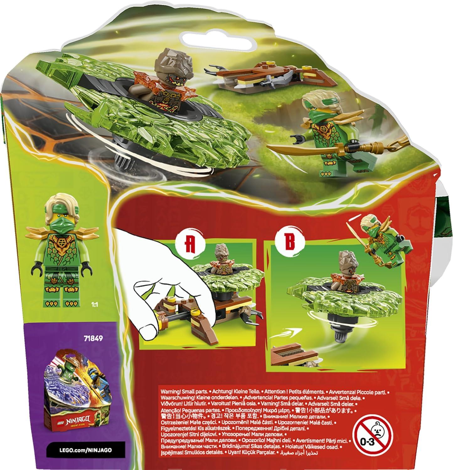 LEGO Ninjago Dragons Rising Lloyd vs. Earth Monster Spinner 71850