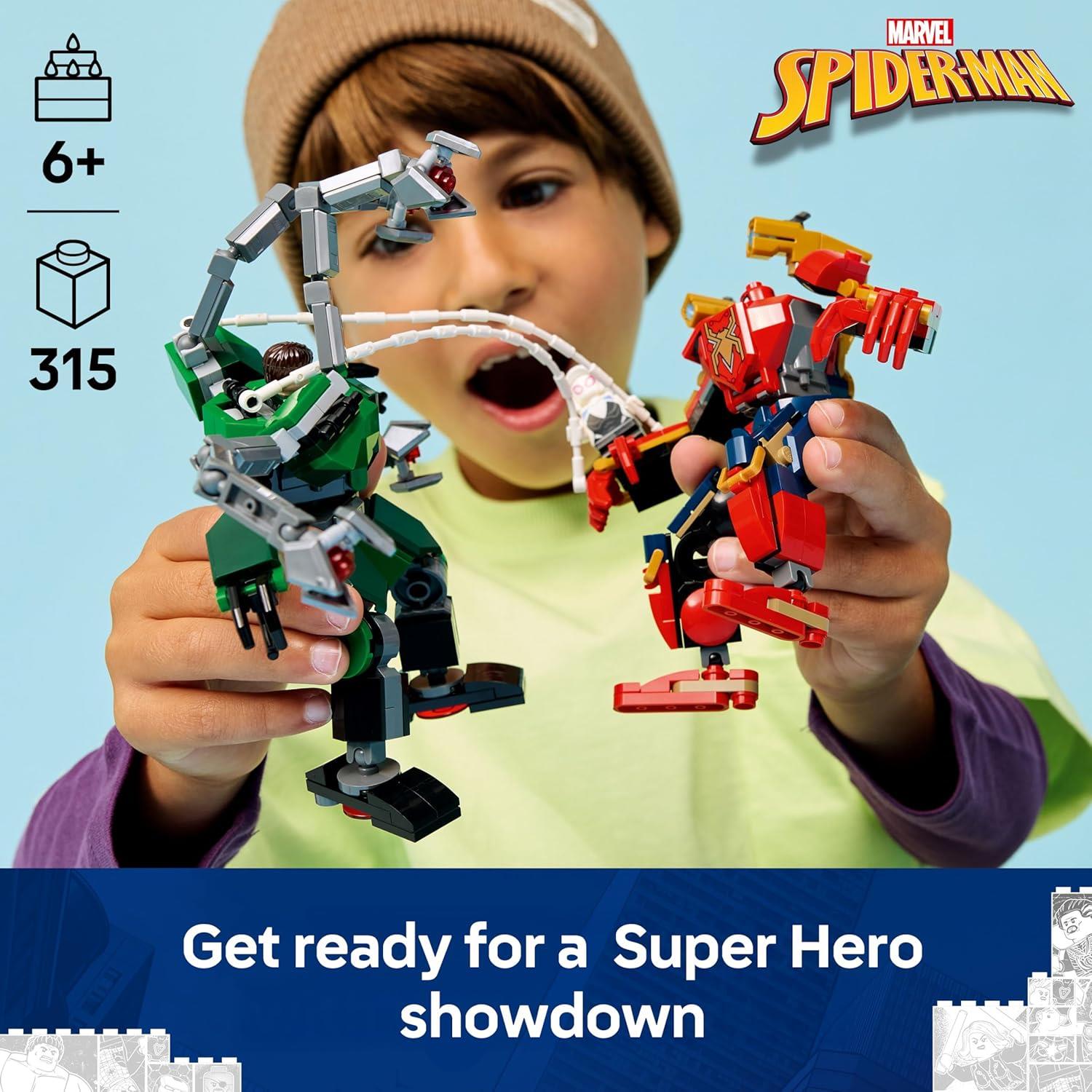 LEGO Marvel Mech Battle: Spider-Man vs. Doc Ock 76338
