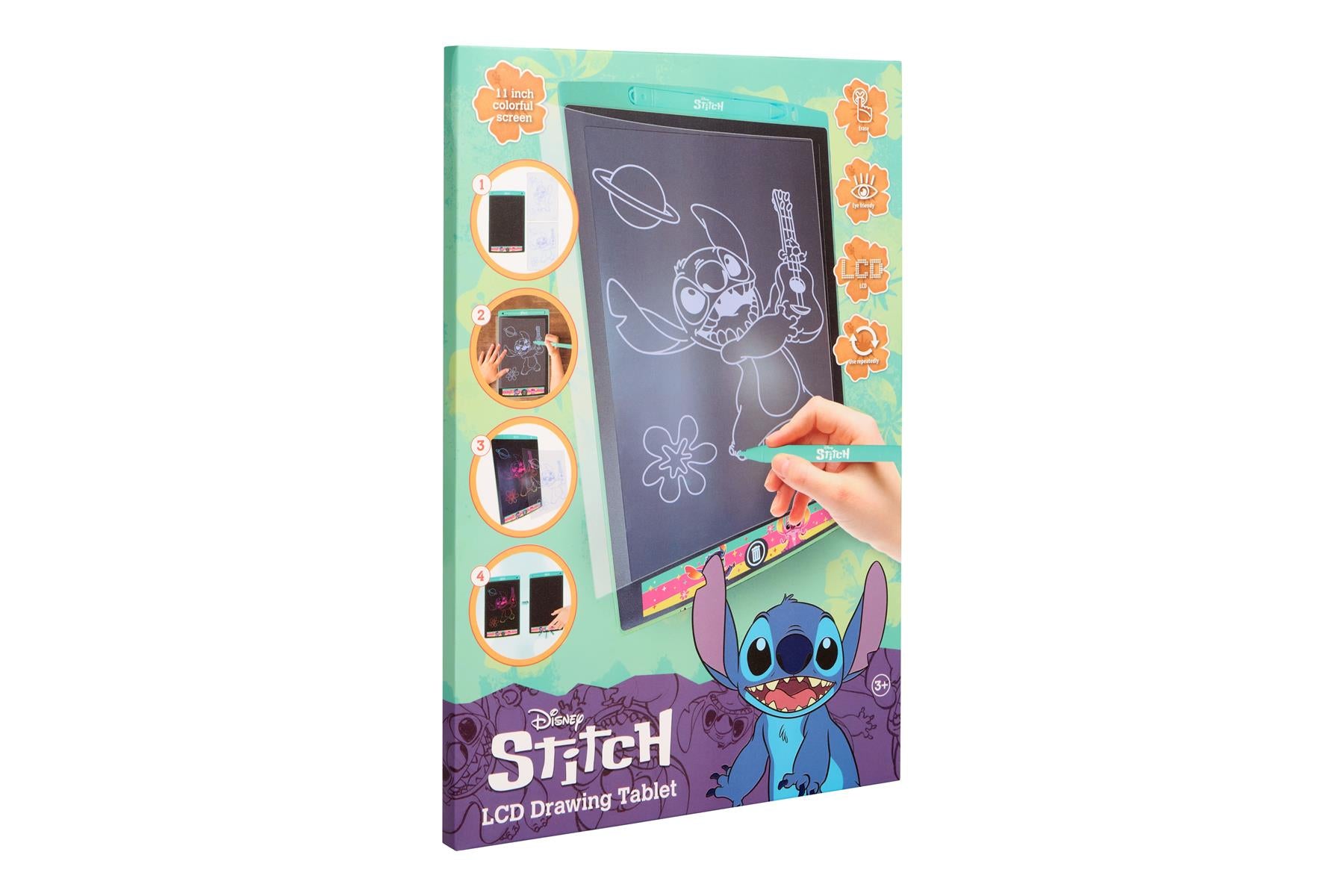 Stitch 11inch Rainbow LCD Drawing Tablet