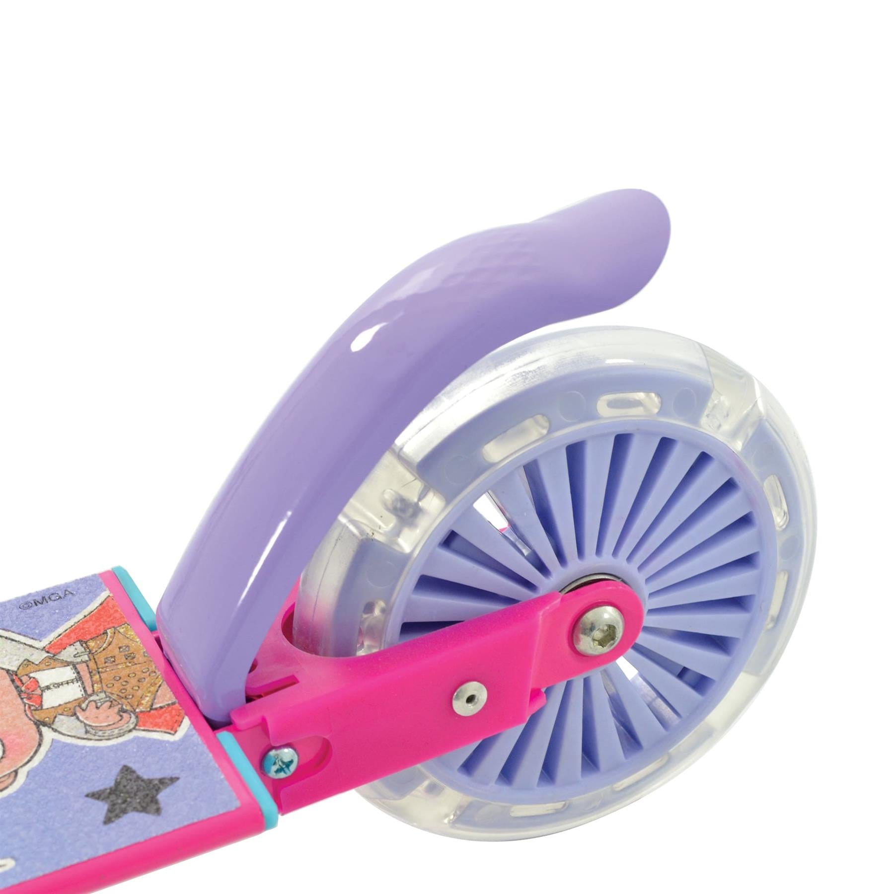 L.O.L. Surprise! Folding Inline Scooter with Light Up Wheels