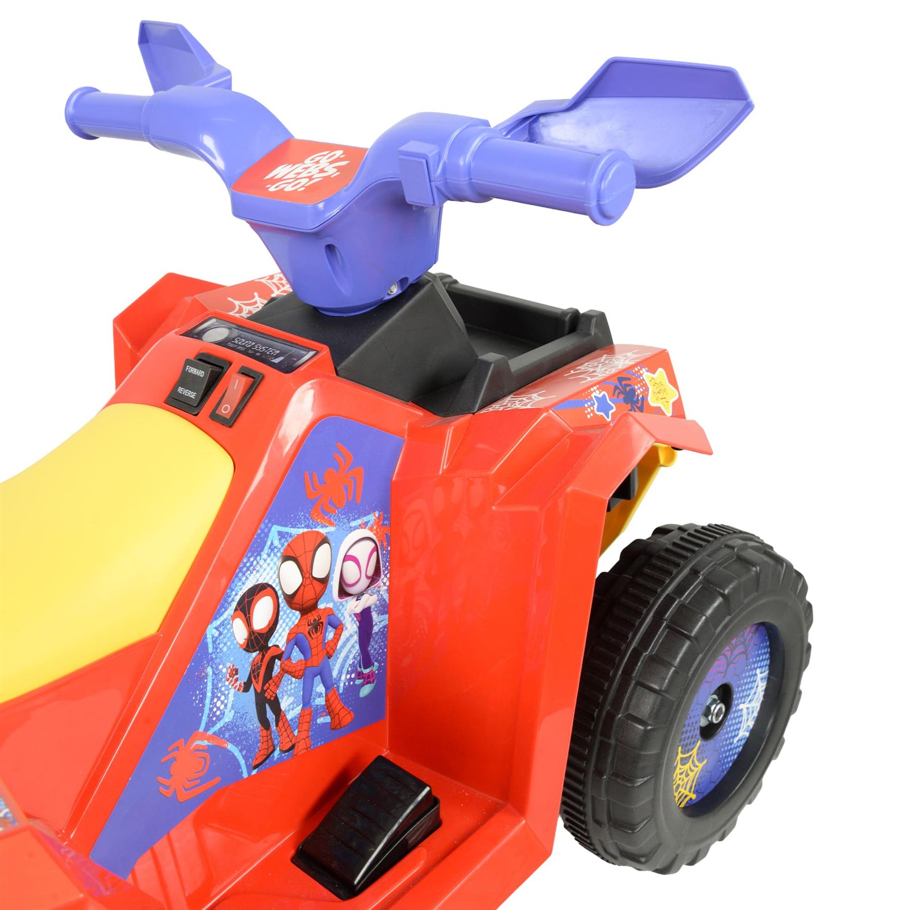 MoVe Spidey and His Amazing Friends 6v Electric Mini Quad Ride On