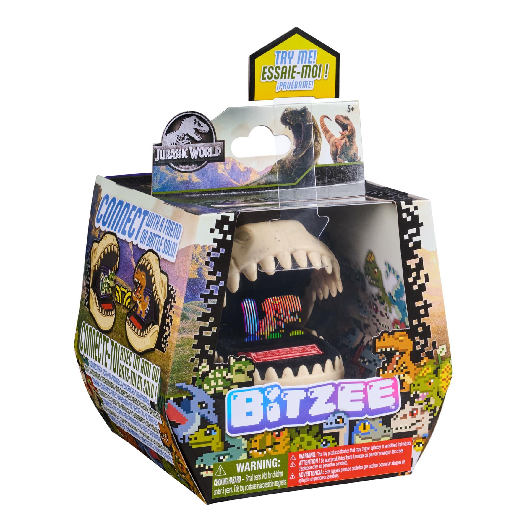 Bitzee Jurassic World Interactive Dinosaur Toy