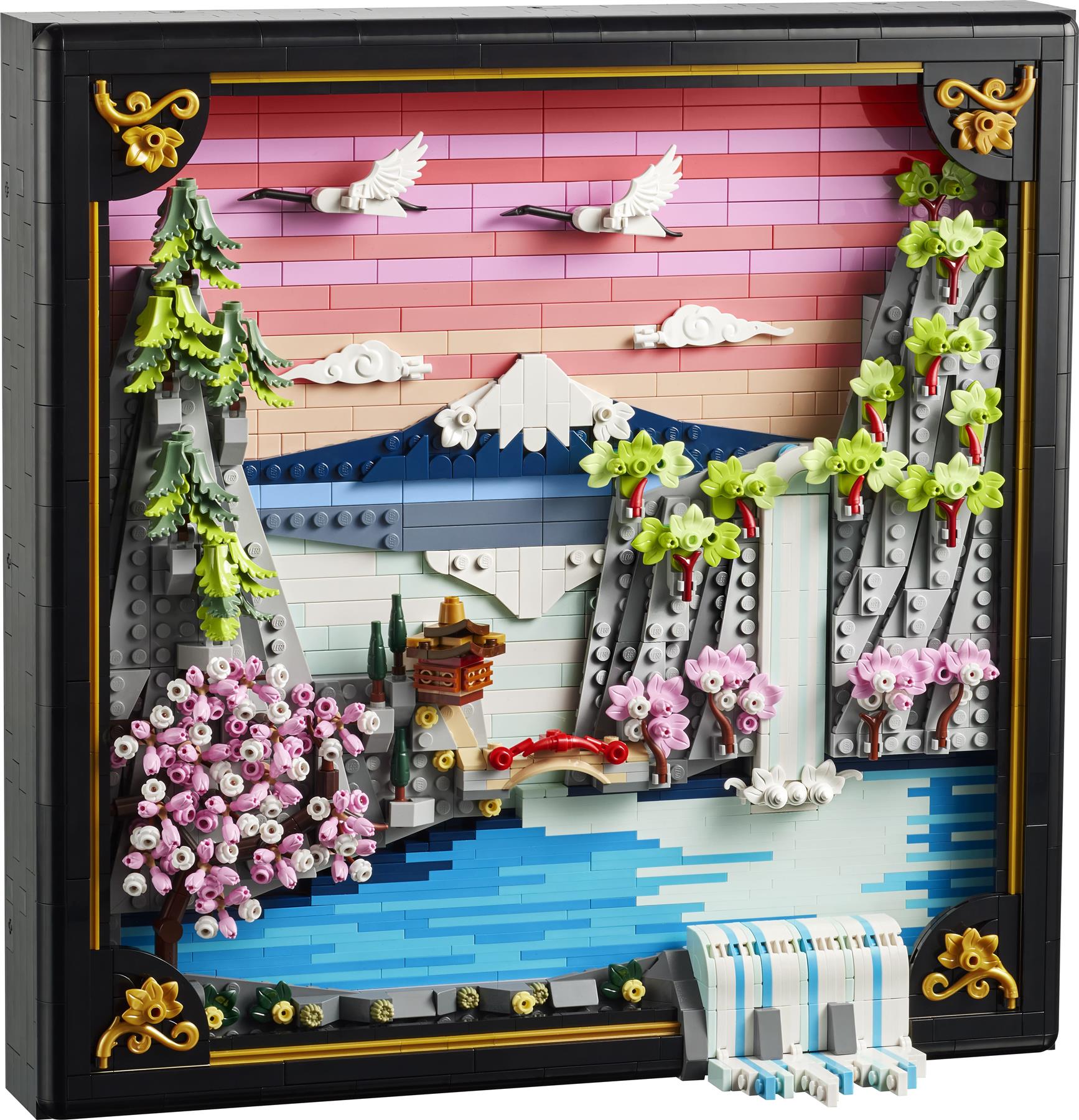 LEGO Art Japanese Cherry Blossom Landscape 31218