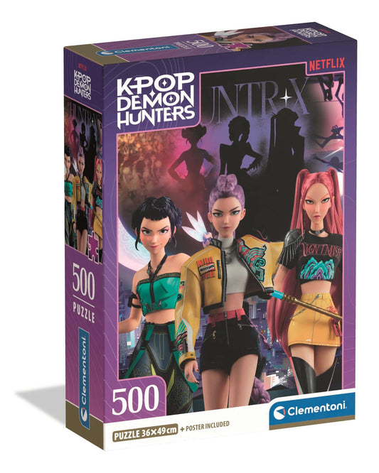 K-POP Demon Hunters 500 Piece Puzzle