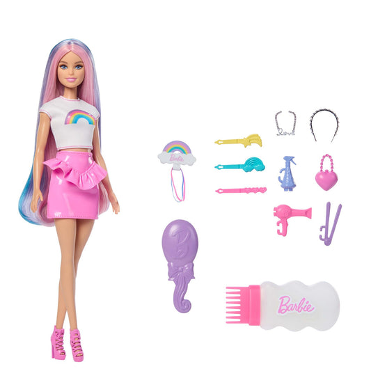 Barbie Rainbow Sparkle Hair Doll