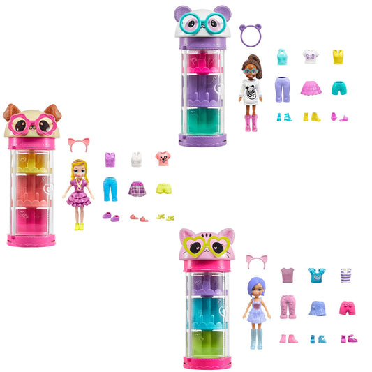Polly Pocket Style Spinner Fashion Closet Assortment