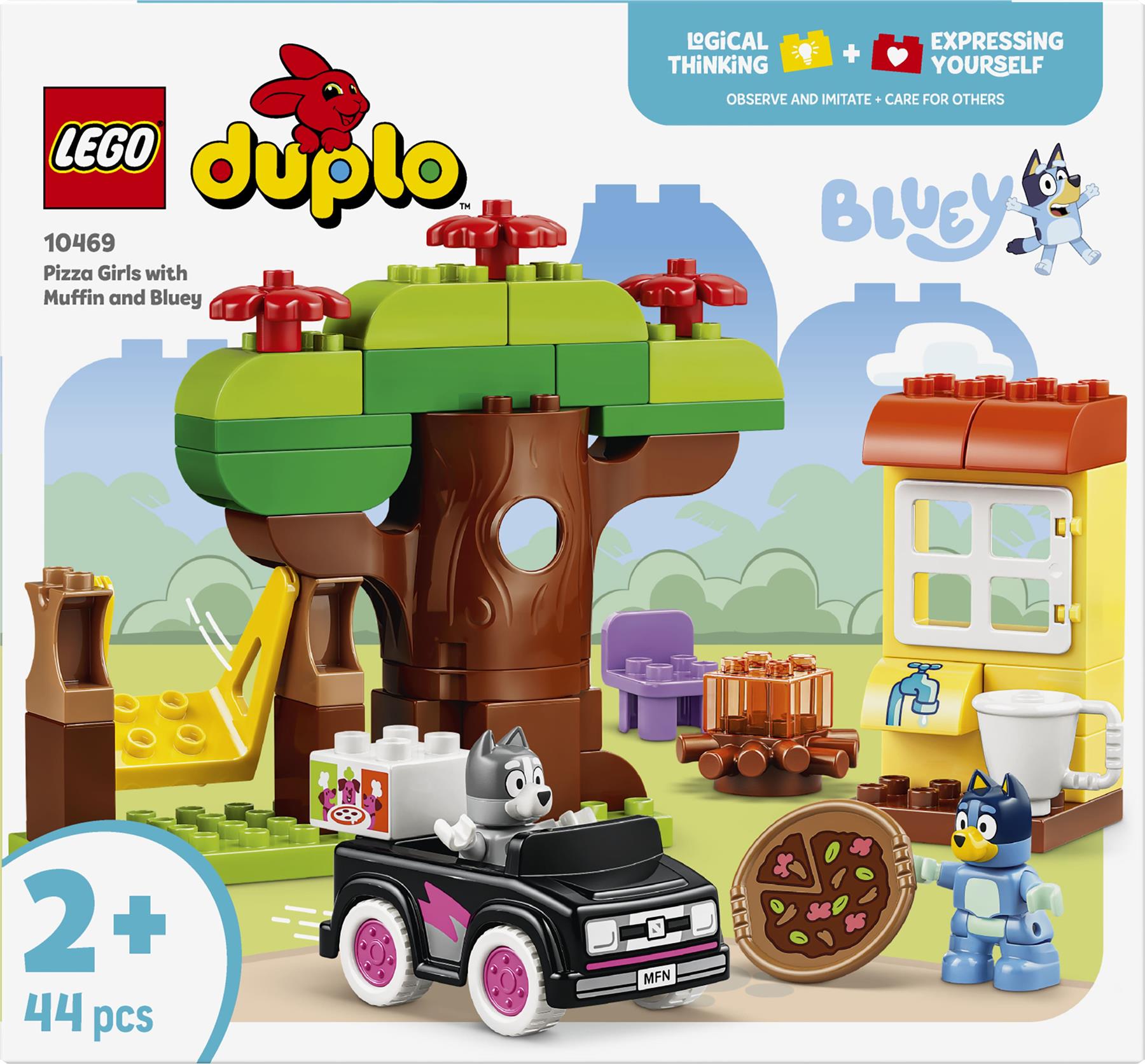 LEGO Duplo Pizza Girls with Muffin and Bluey 10469