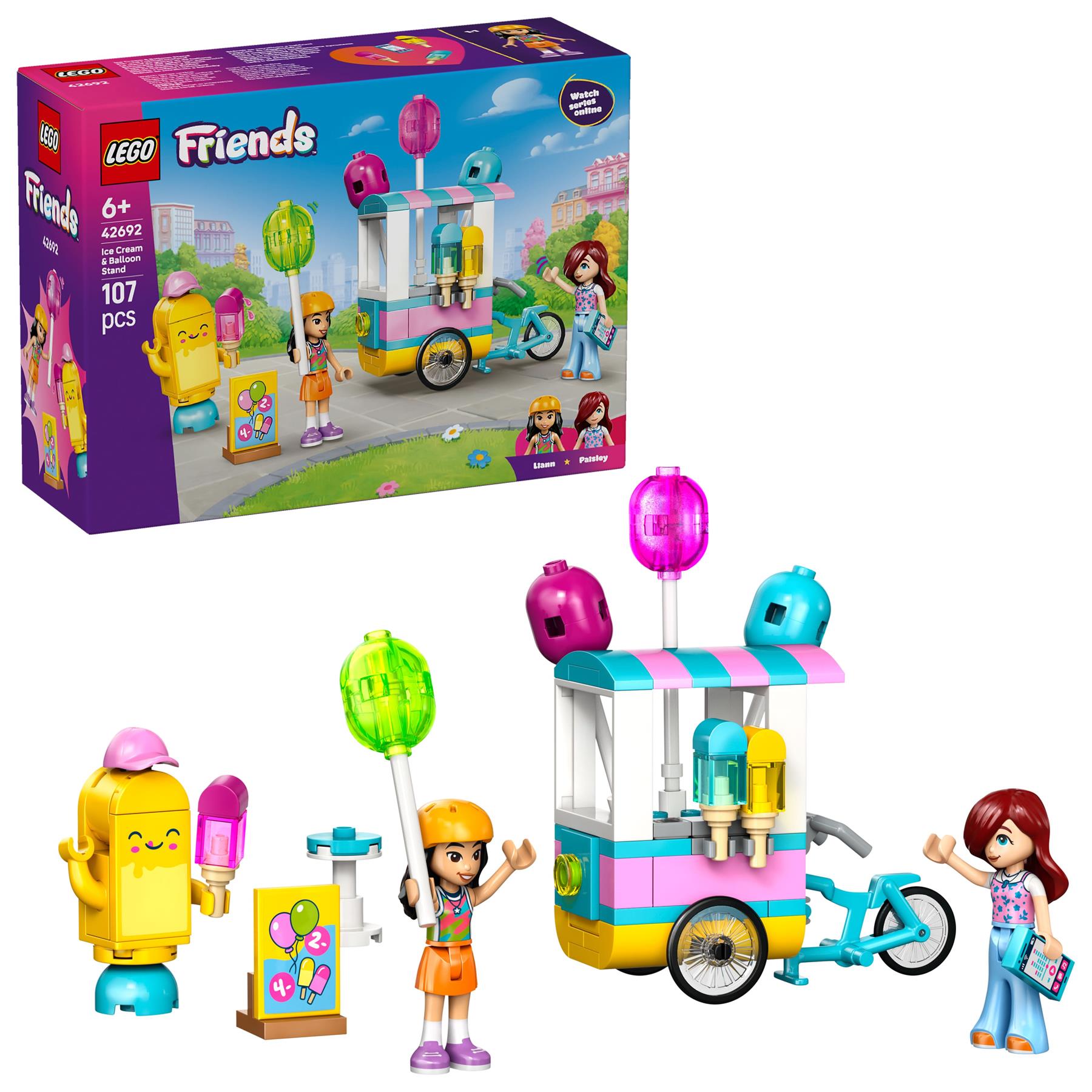 LEGO Friends Ice Cream & Balloon Stand Toy 42692