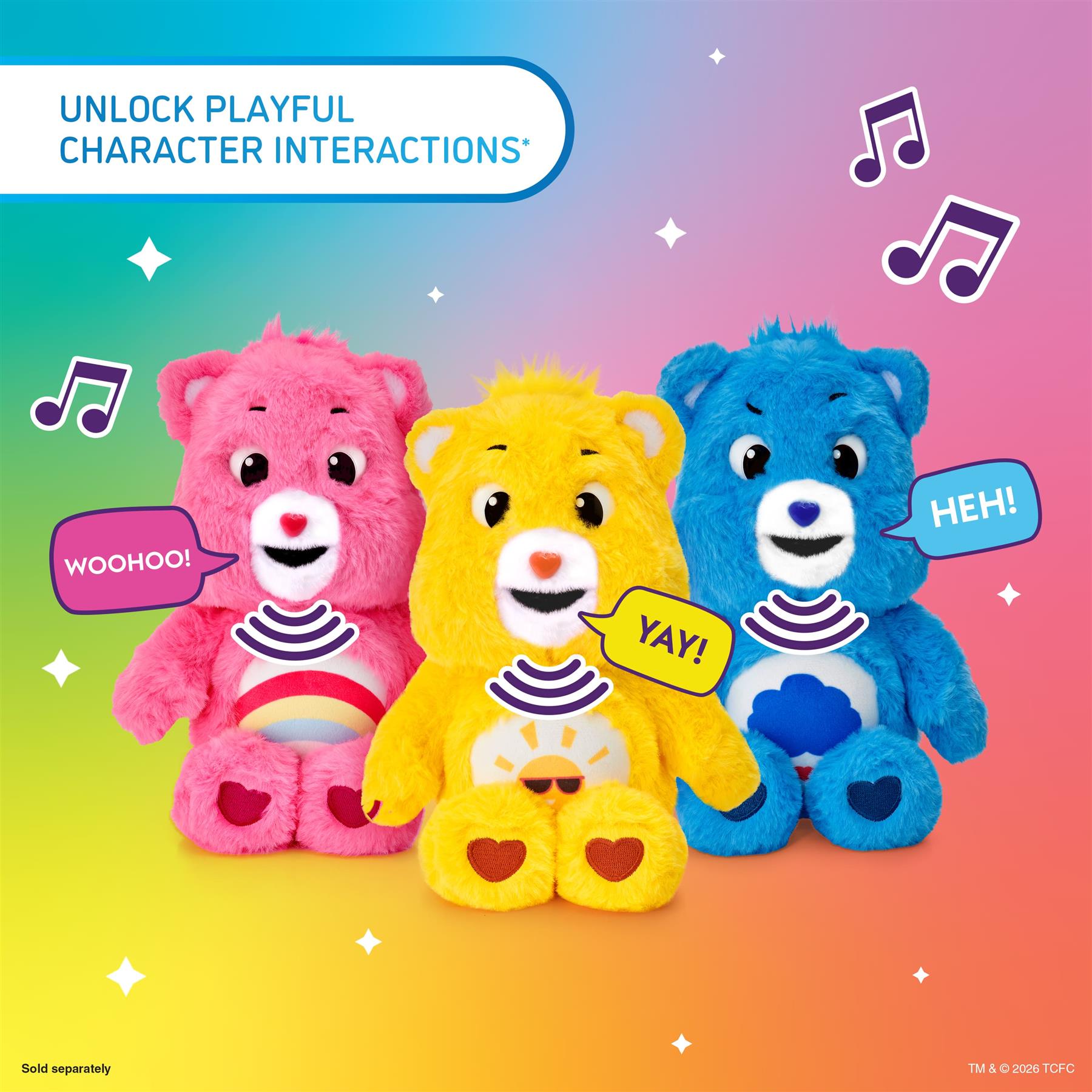 Care Bears Cheer Palm Puppetronic Plush