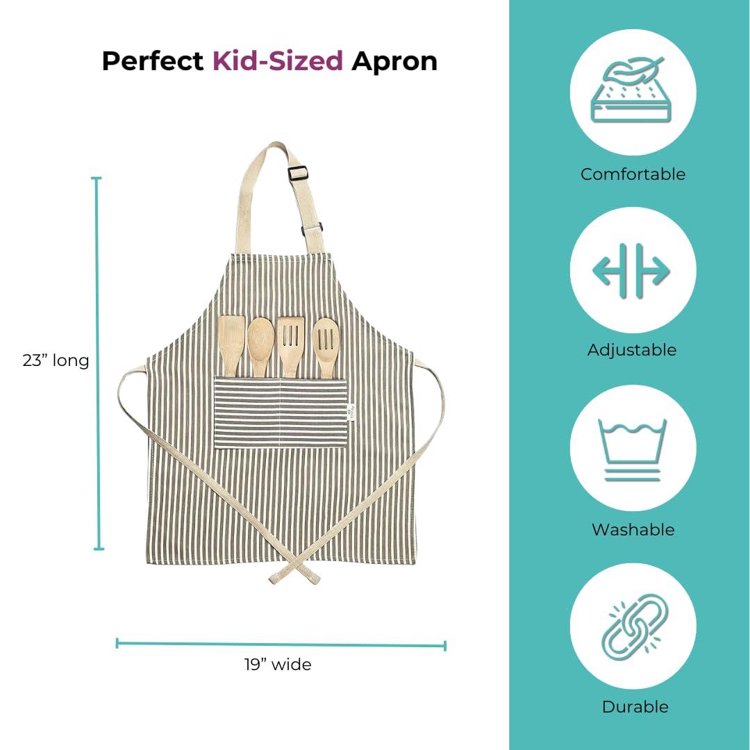 Tovla Jr. My First Cookbook, Apron & Hat Set