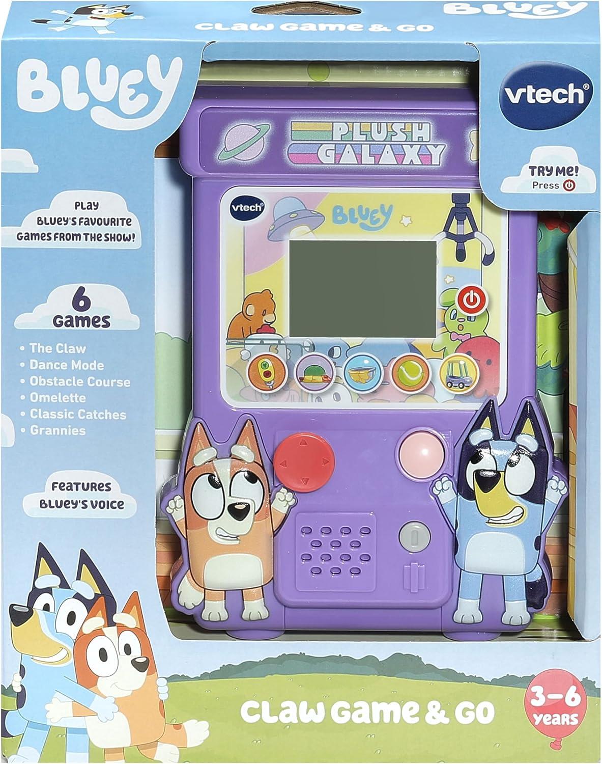 VTech Bluey - Claw Game & Go