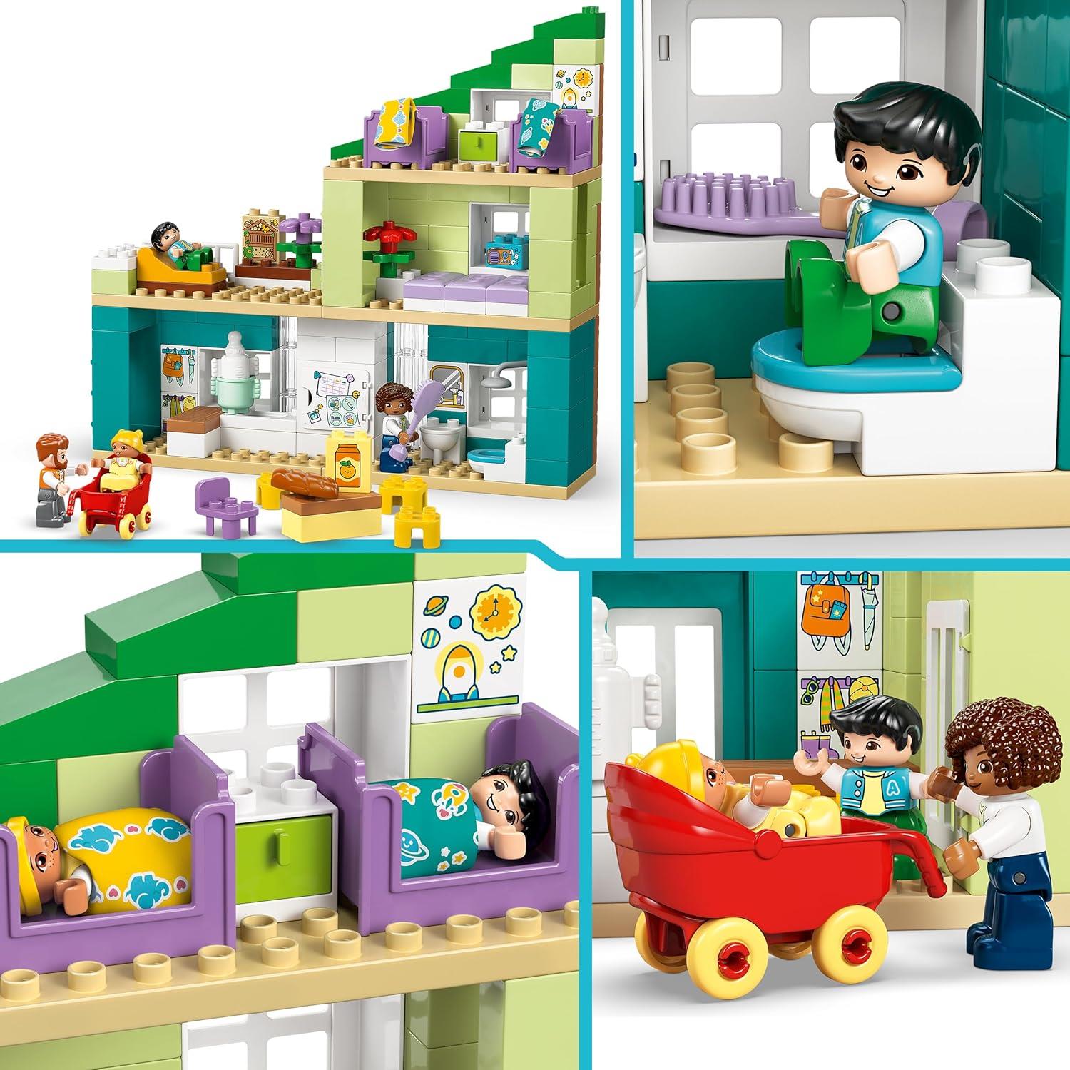 LEGO Duplo 3 in 1 Modern Family House with Figures 10470