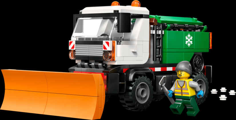LEGO City Snowplough Truck Toy Building Set 60490