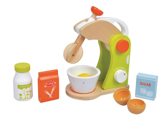 Lelin Wooden Mixer Set