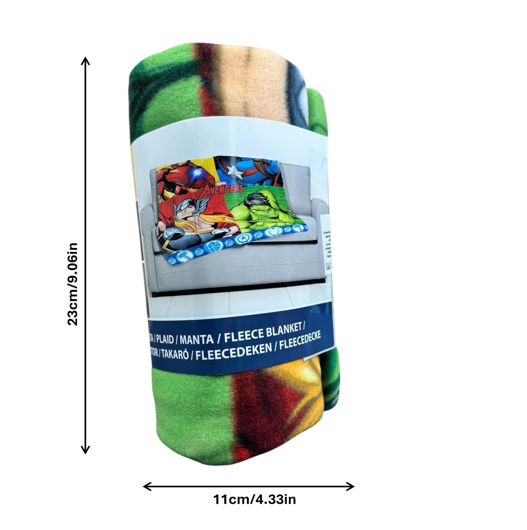 Marvel Avengers Polar Fleece Blanket