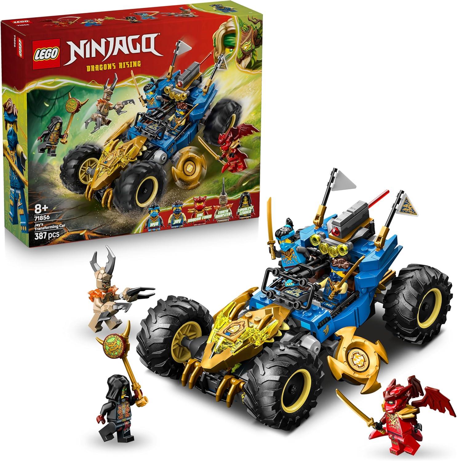 LEGO Ninjago Dragons Rising Jay's Transforming Car 71856
