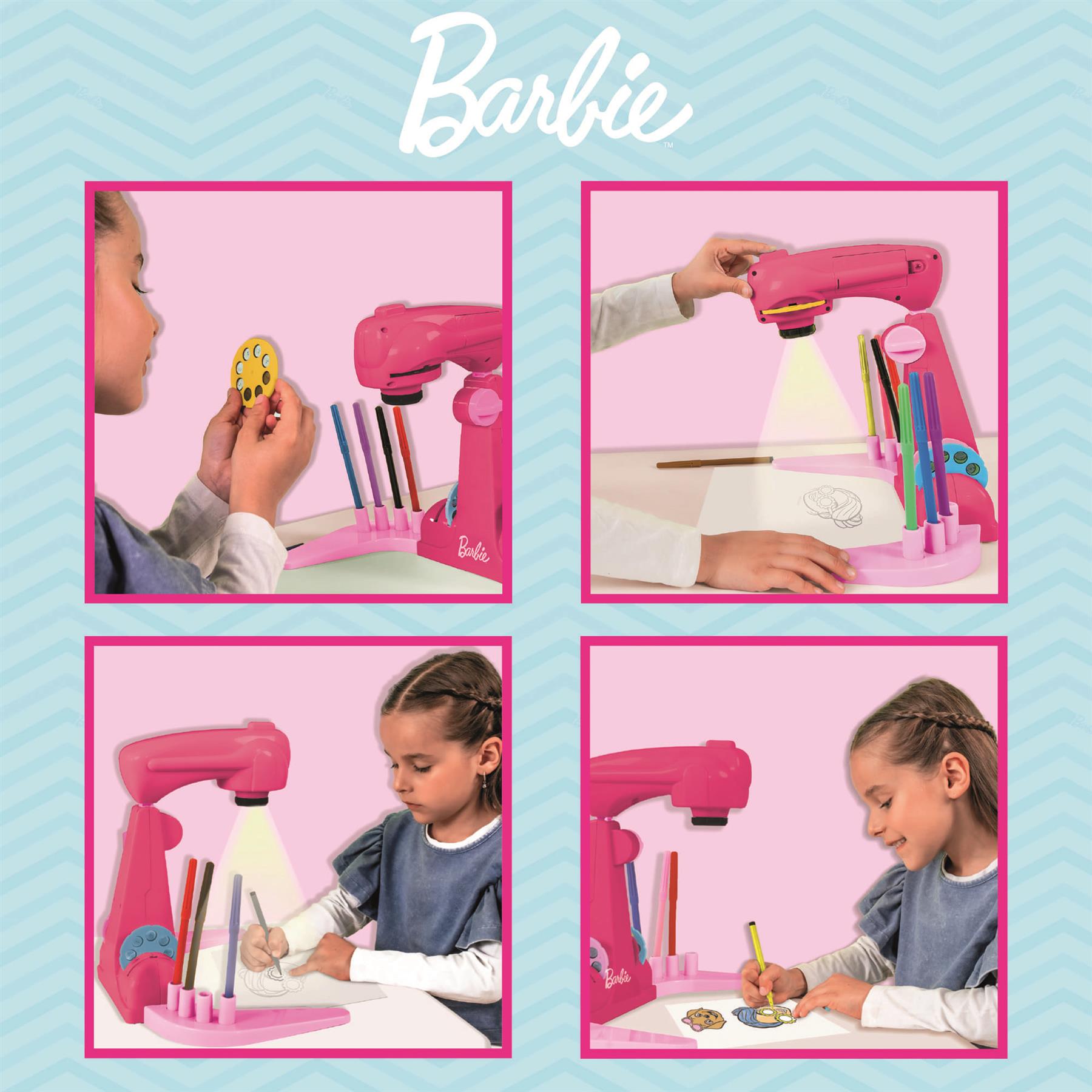 Barbie Projector Drawing School