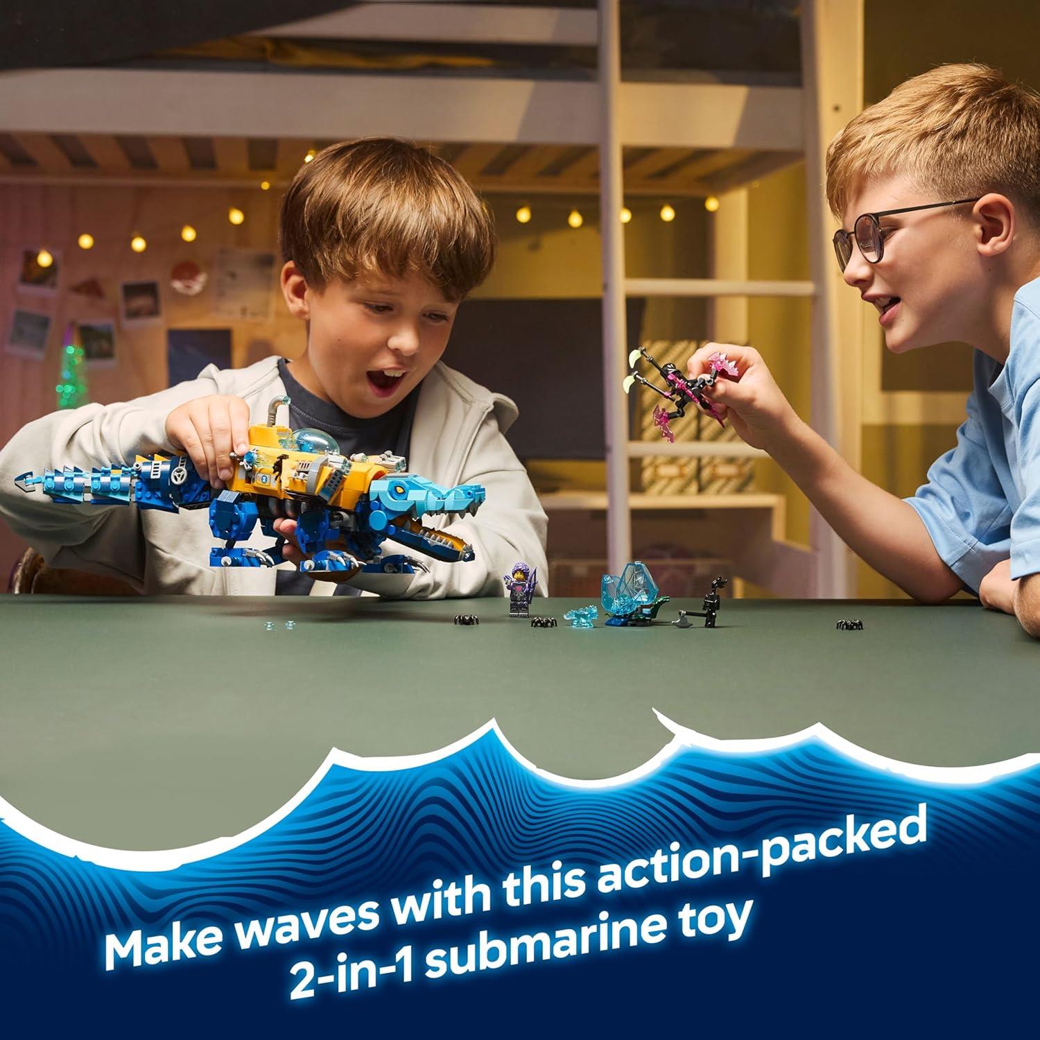 LEGO Dreamzzz Crocodile Submarine 71512