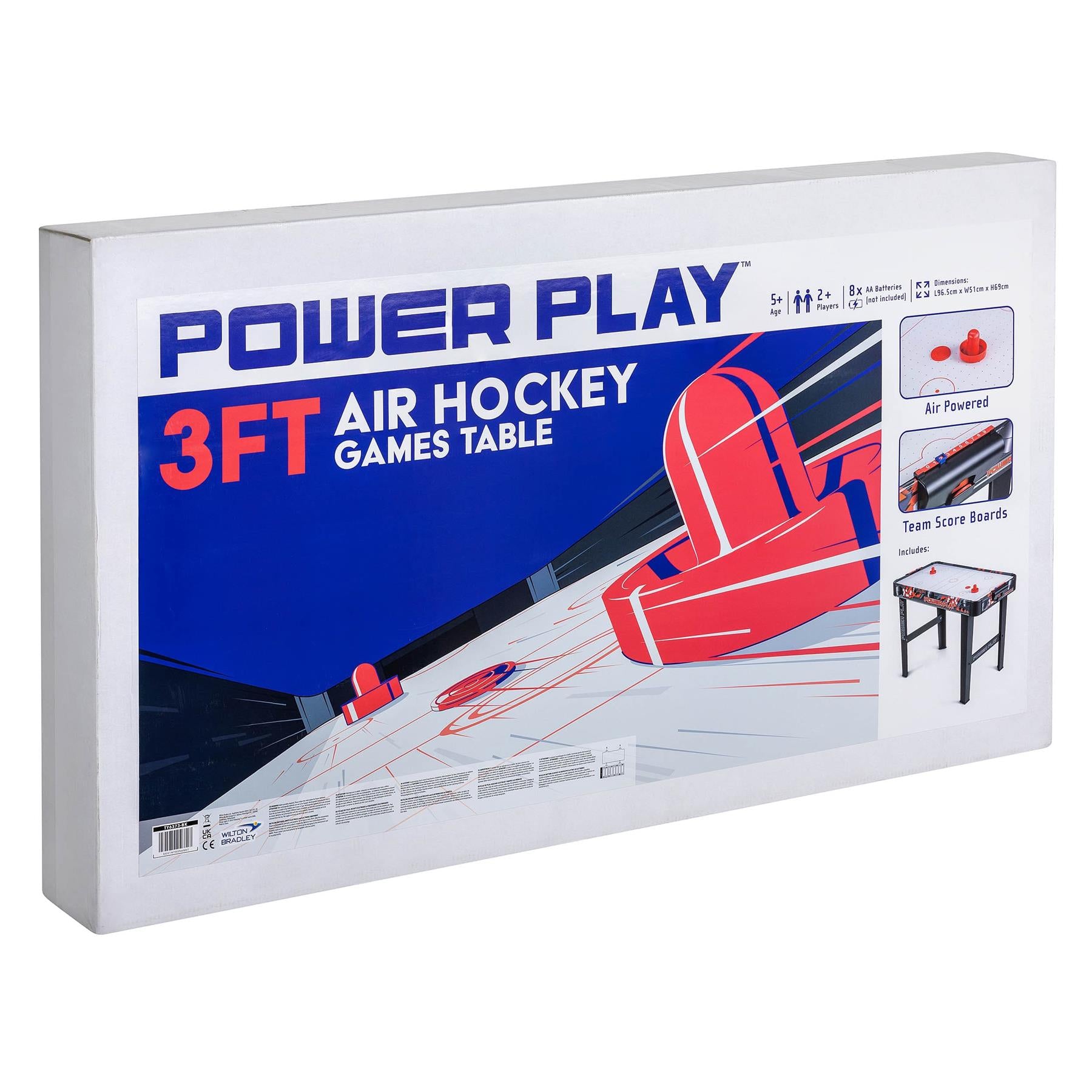 Toyrific 3ft Stand Up Air Hockey Games Table