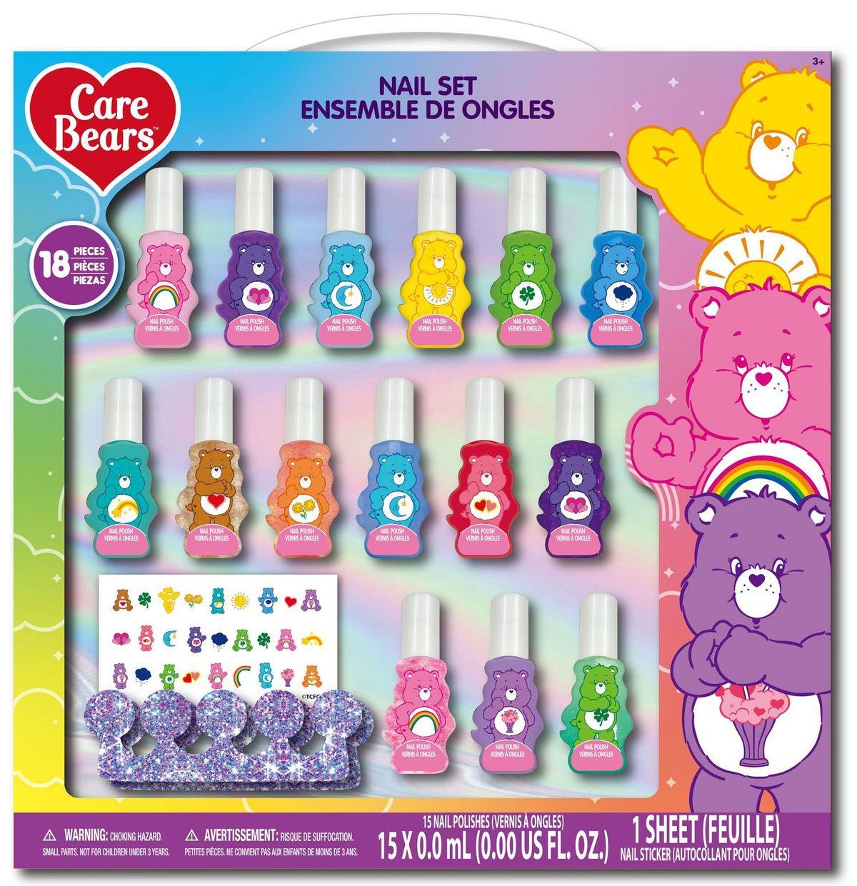Townley Care Bears 18 Piece Nail Polish Set