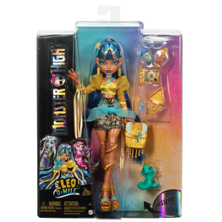 Monster High Cleo De Nile Fashion Doll with Pet Cobra Hissette