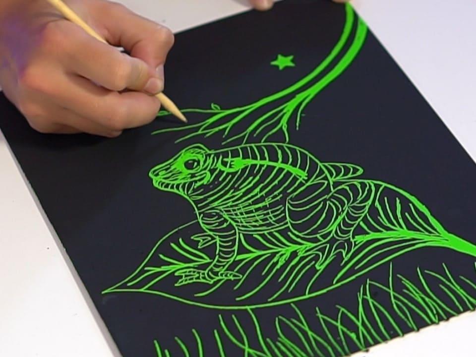 Marvin's Magic Magic Super Bright Scratch Art