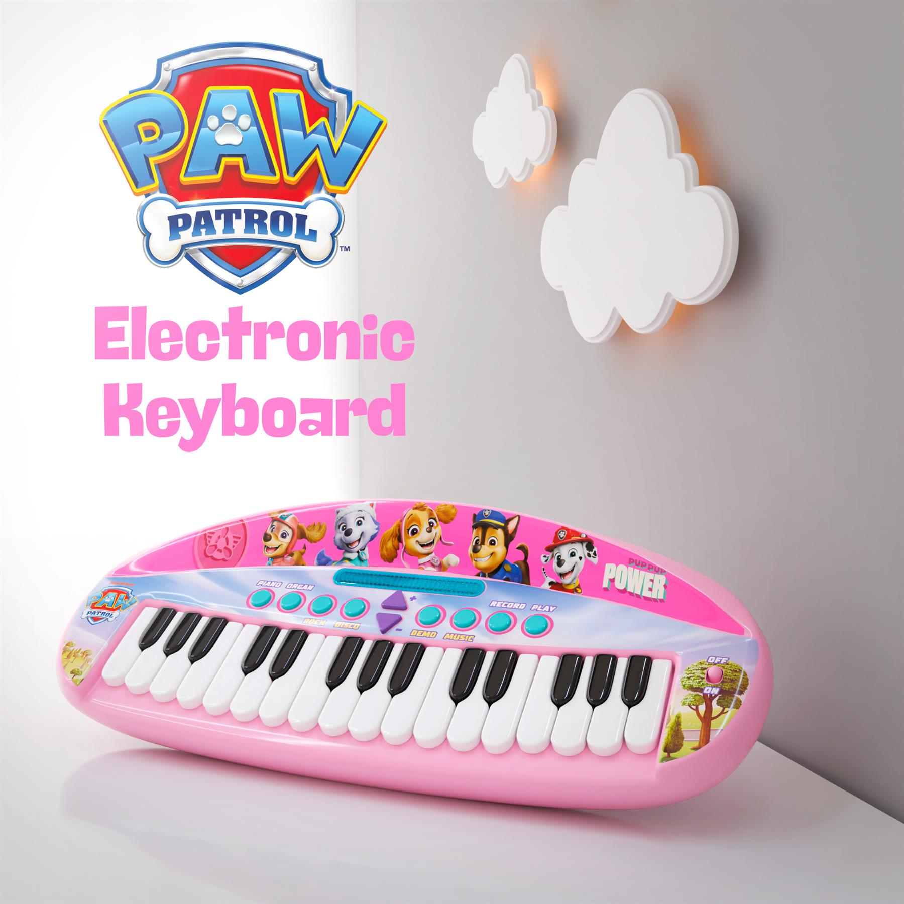 PAW Patrol Electronic Keyboard - Pink