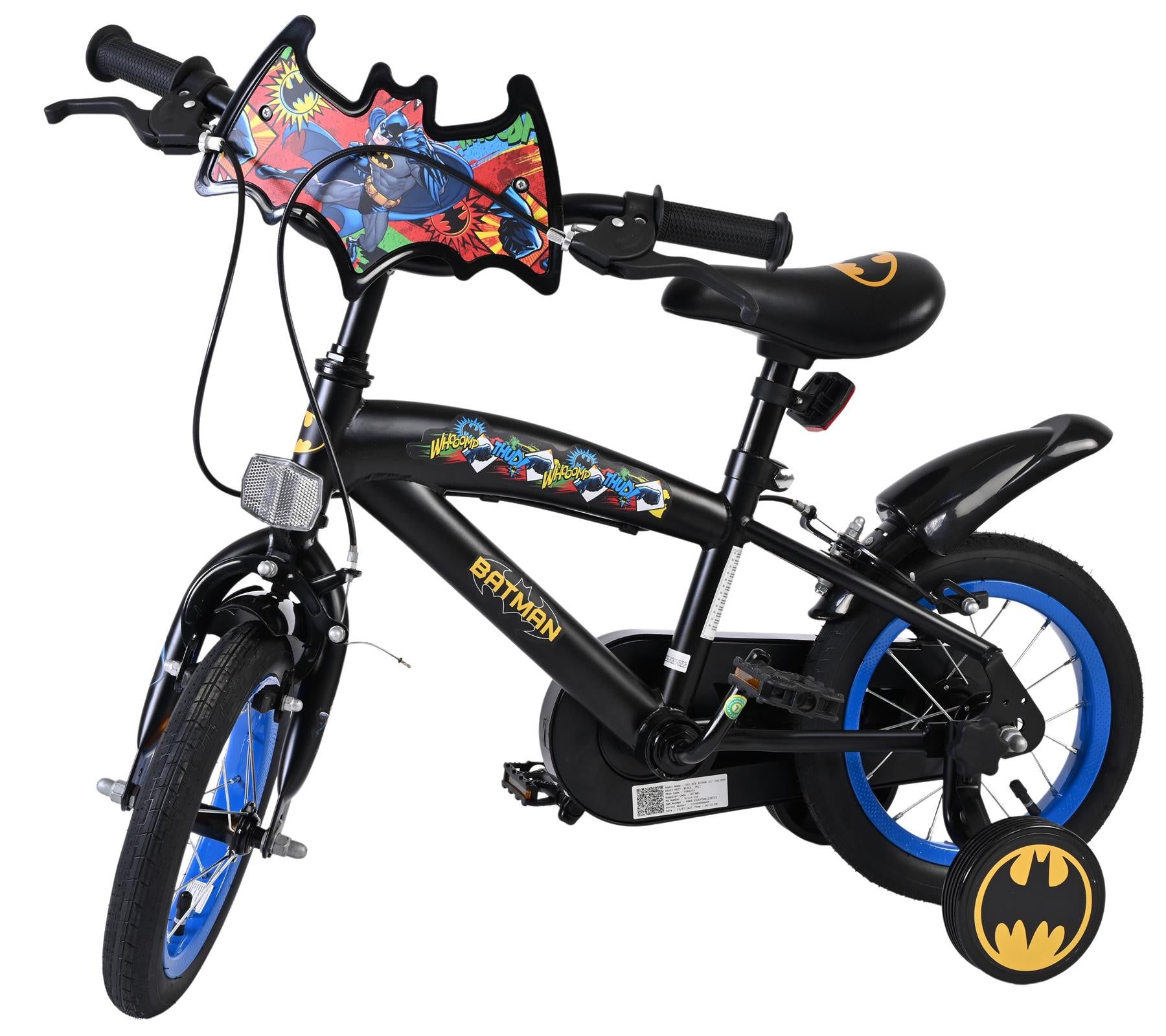 Batman Children's 12inch Bicycle Black