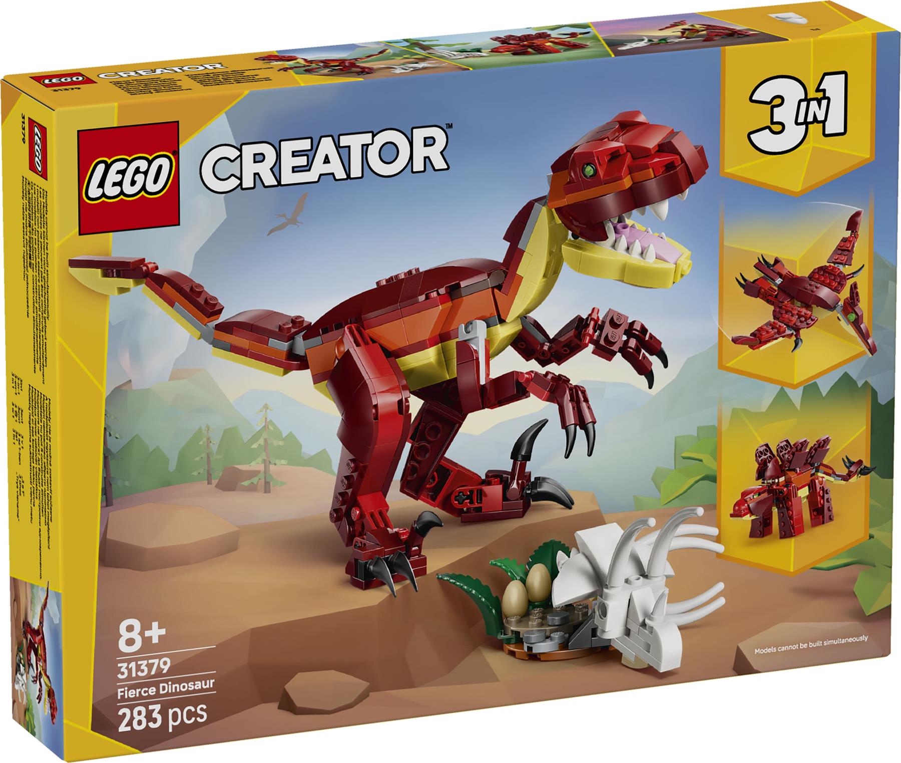 LEGO Creator 3-in-1 Fierce Dinosaur 31379