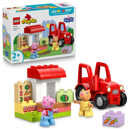 LEGO Duplo Peppa Pig Tractor and Market 10468