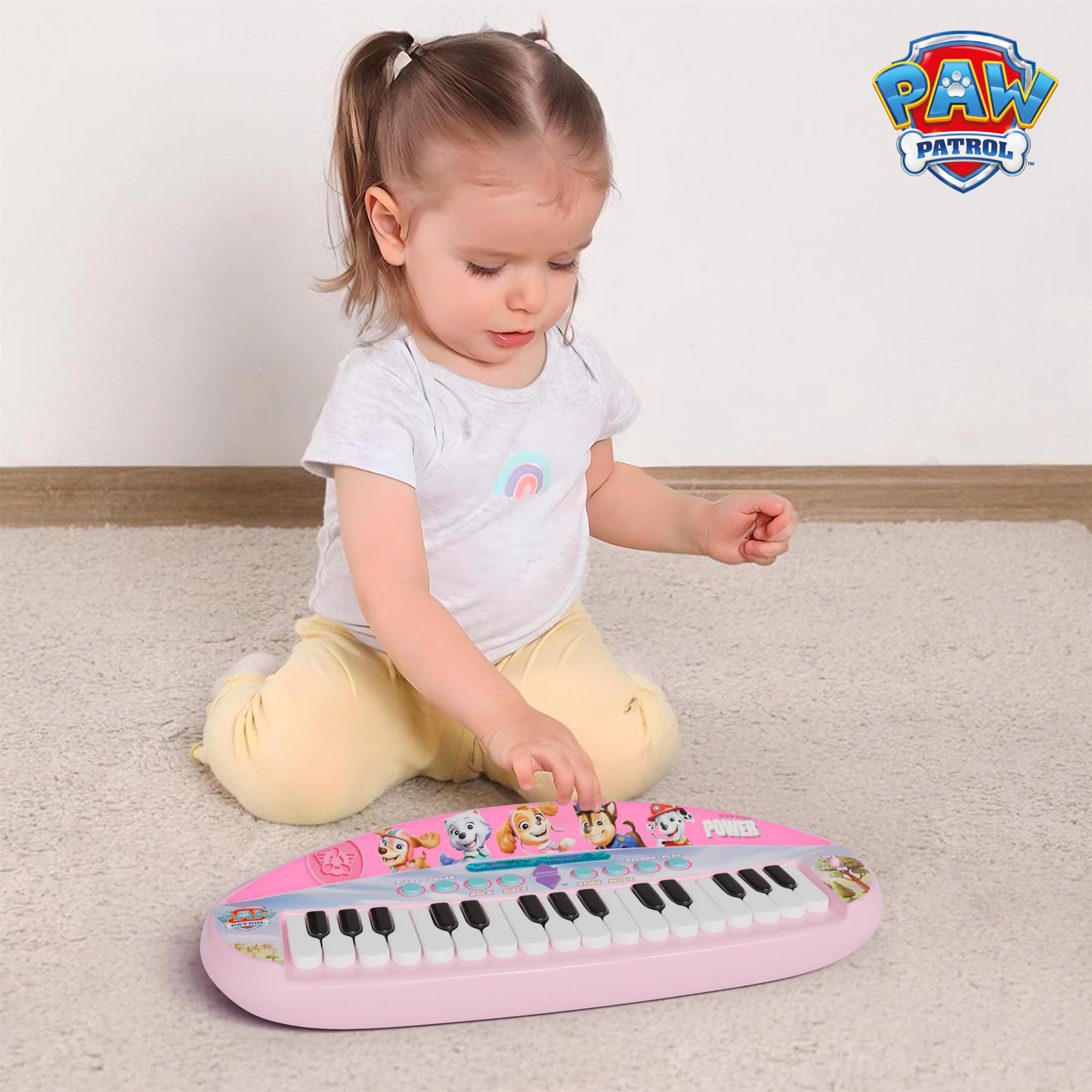 PAW Patrol Electronic Keyboard - Pink