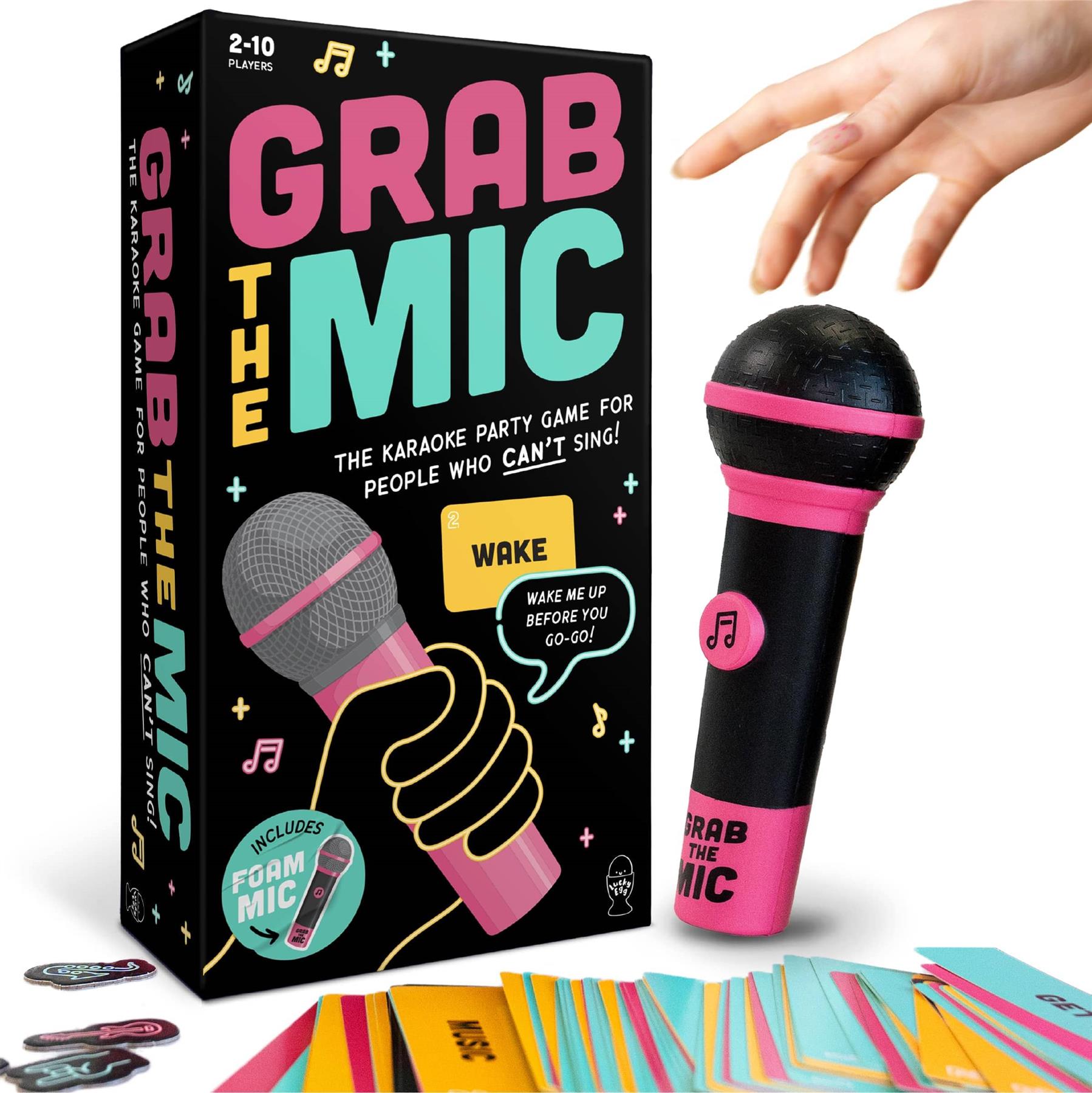 Grab The Mic Karaoke Card Game