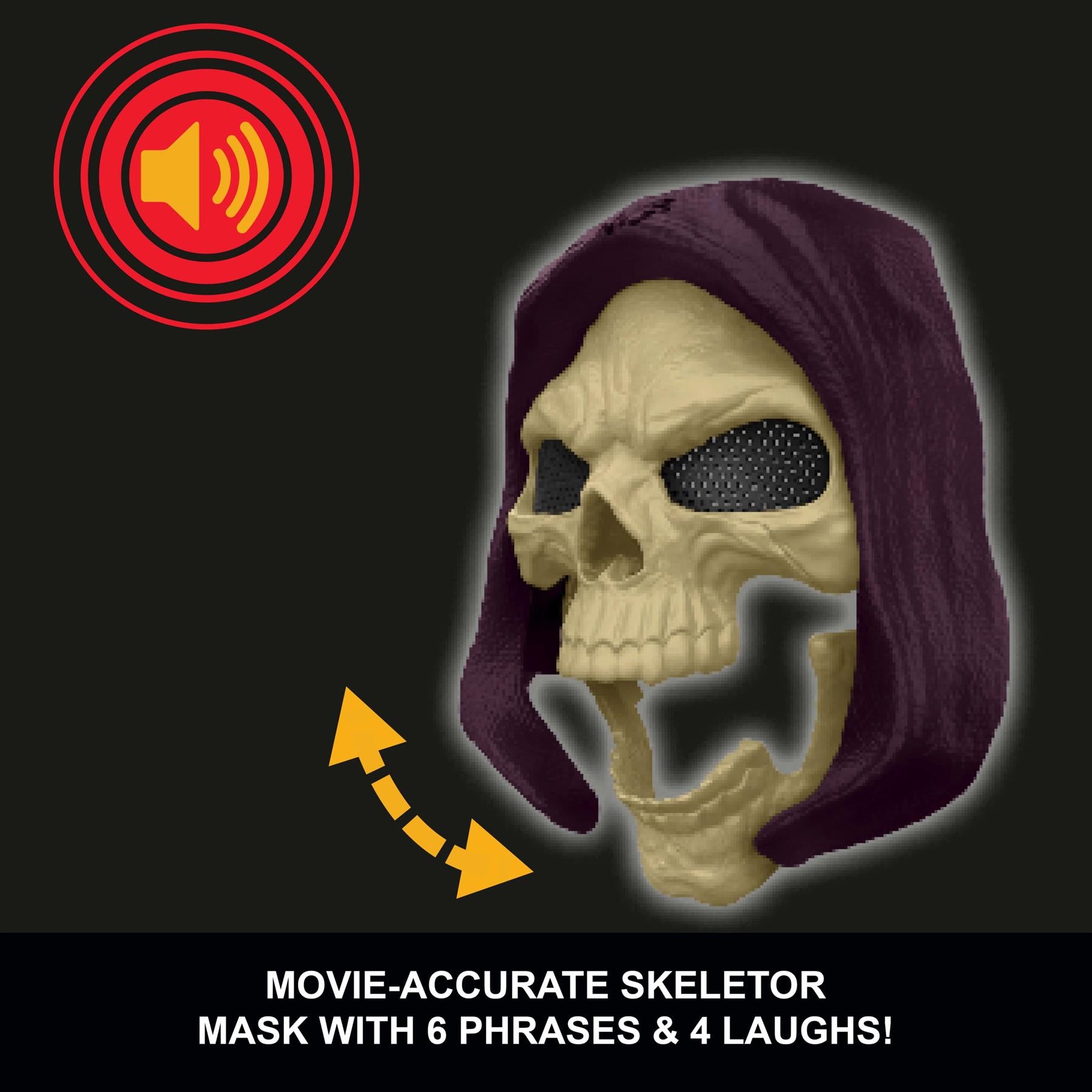 Masters Of The Universe Skeletor Talking Mask