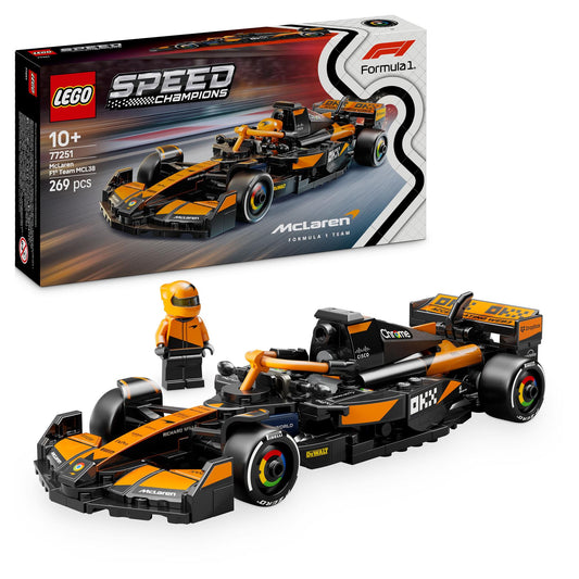 LEGO Speed Champions McLaren F1 Team MCL38 Race Car 77251