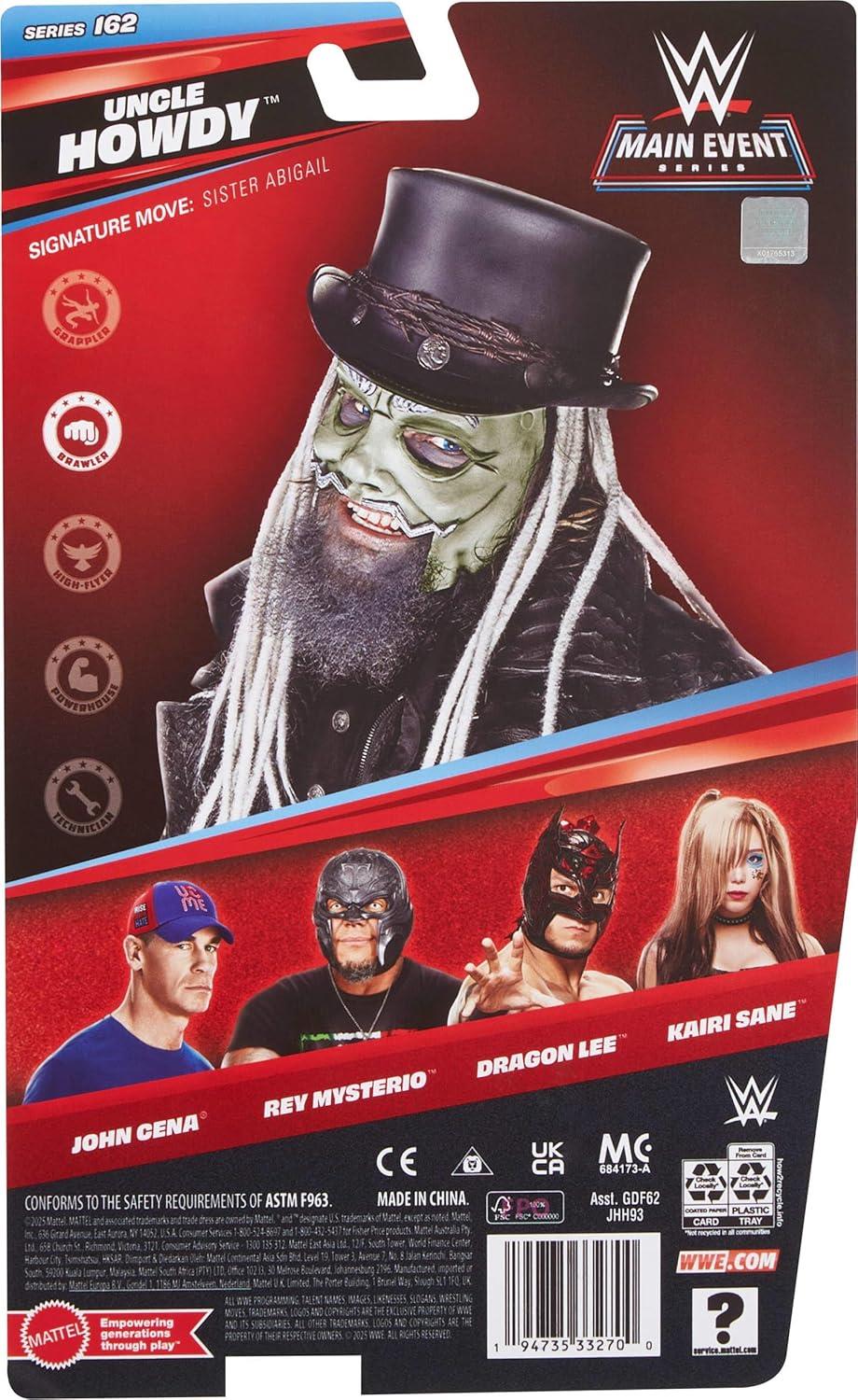 WWE Main Event 6 Inch Action Figure - Uncle Howdy