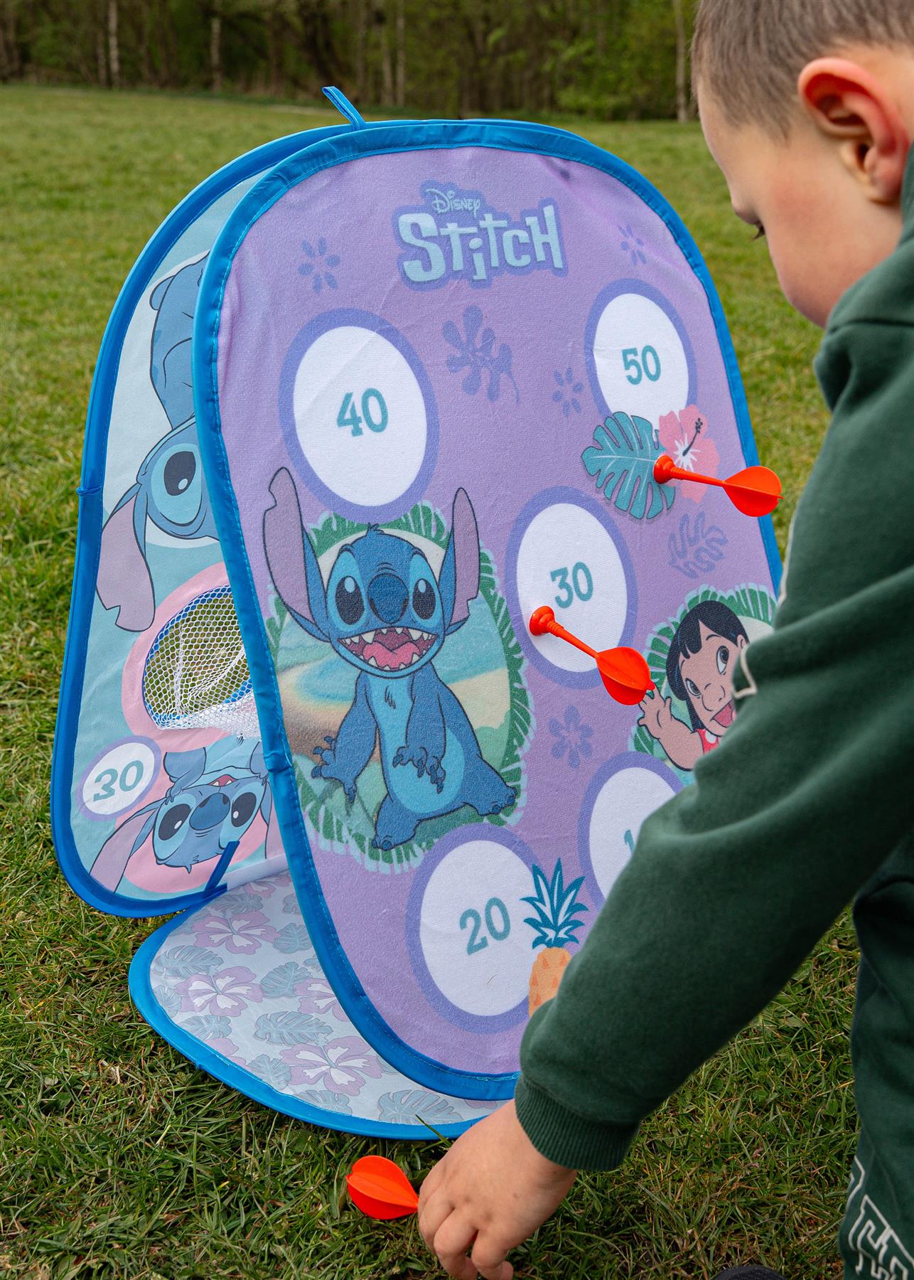 Stitch Quick Up Bean Bag Toss & Target Game