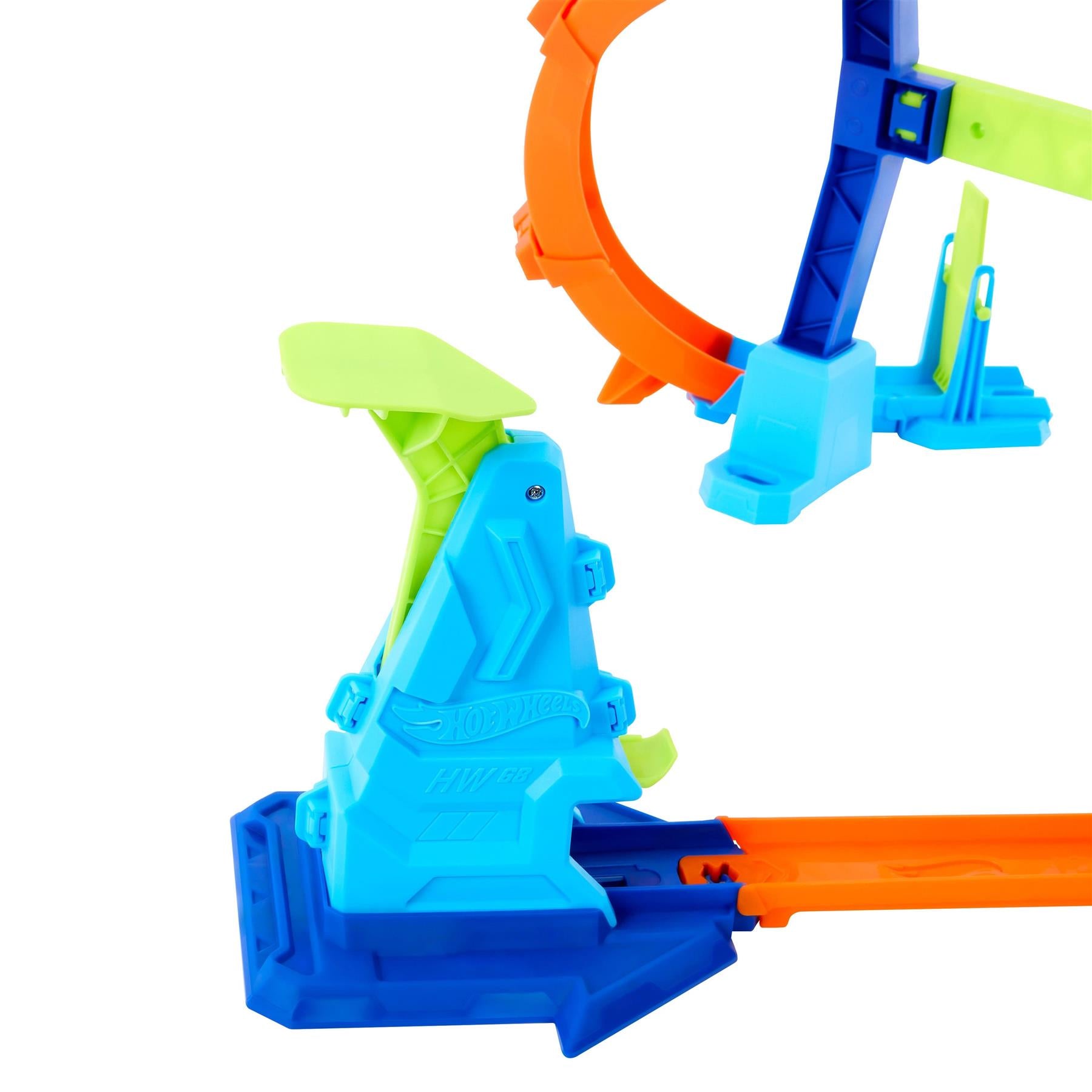 Hot Wheels Stunt Tracks Corkscrew Jump Champion Set