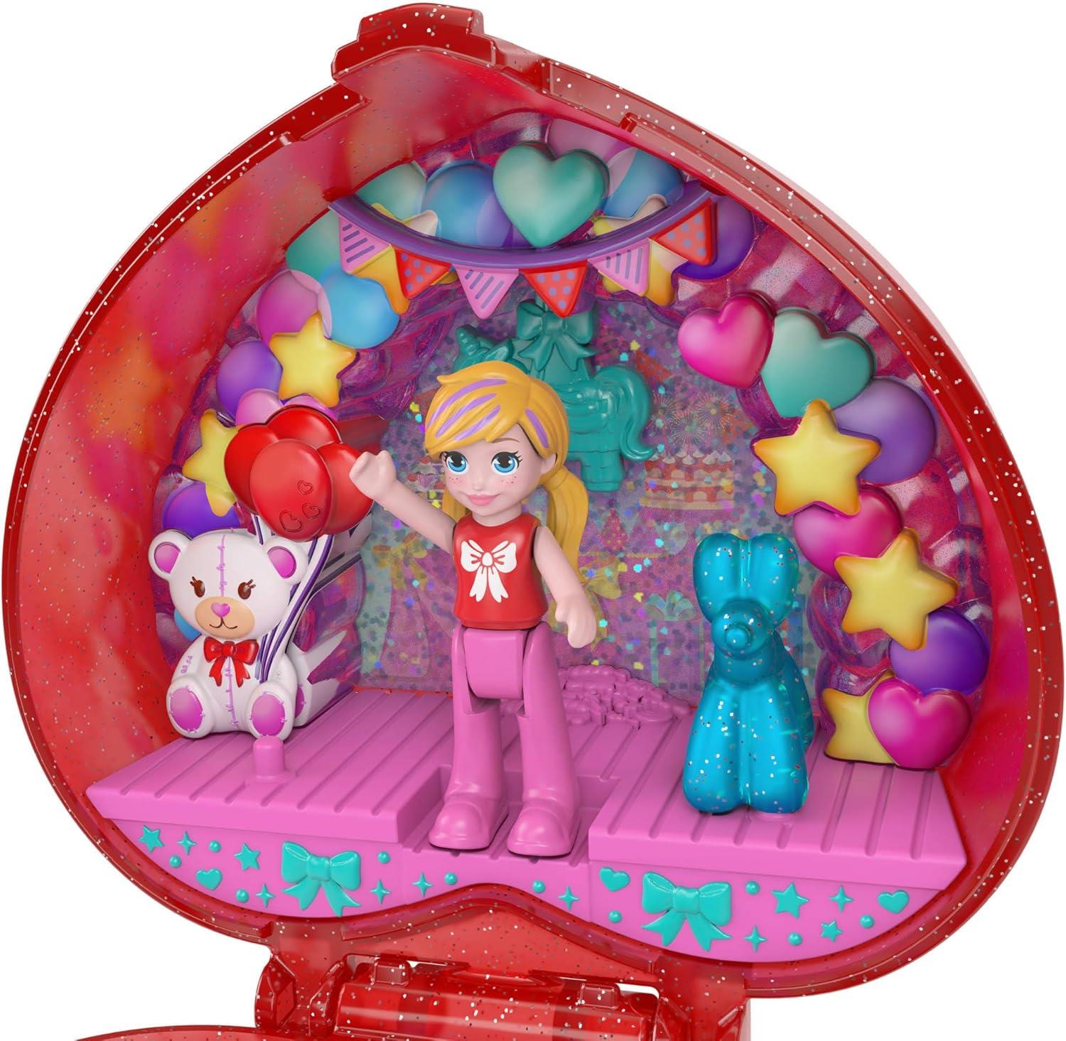 Polly Pocket Doll & Playset Mattel 80th Anniversary Ring Box