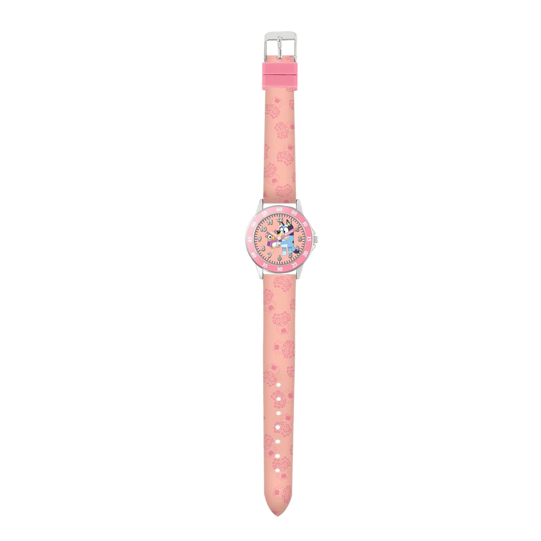 Bluey Pink Time Teacher Watch