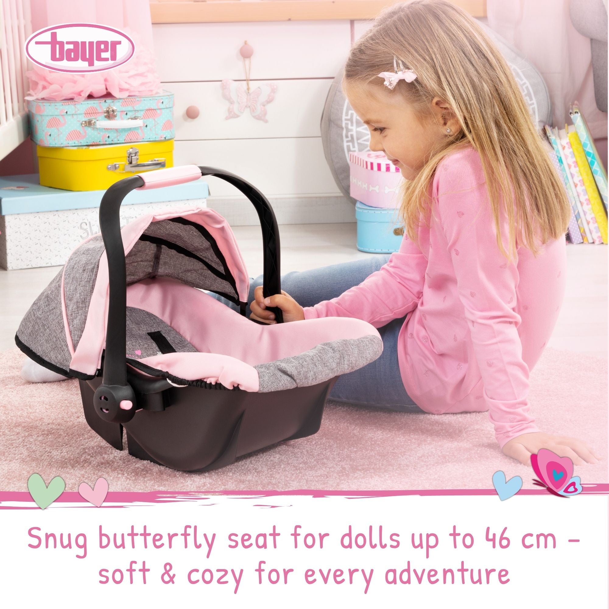 Bayer Deluxe Car Seat for Dolls