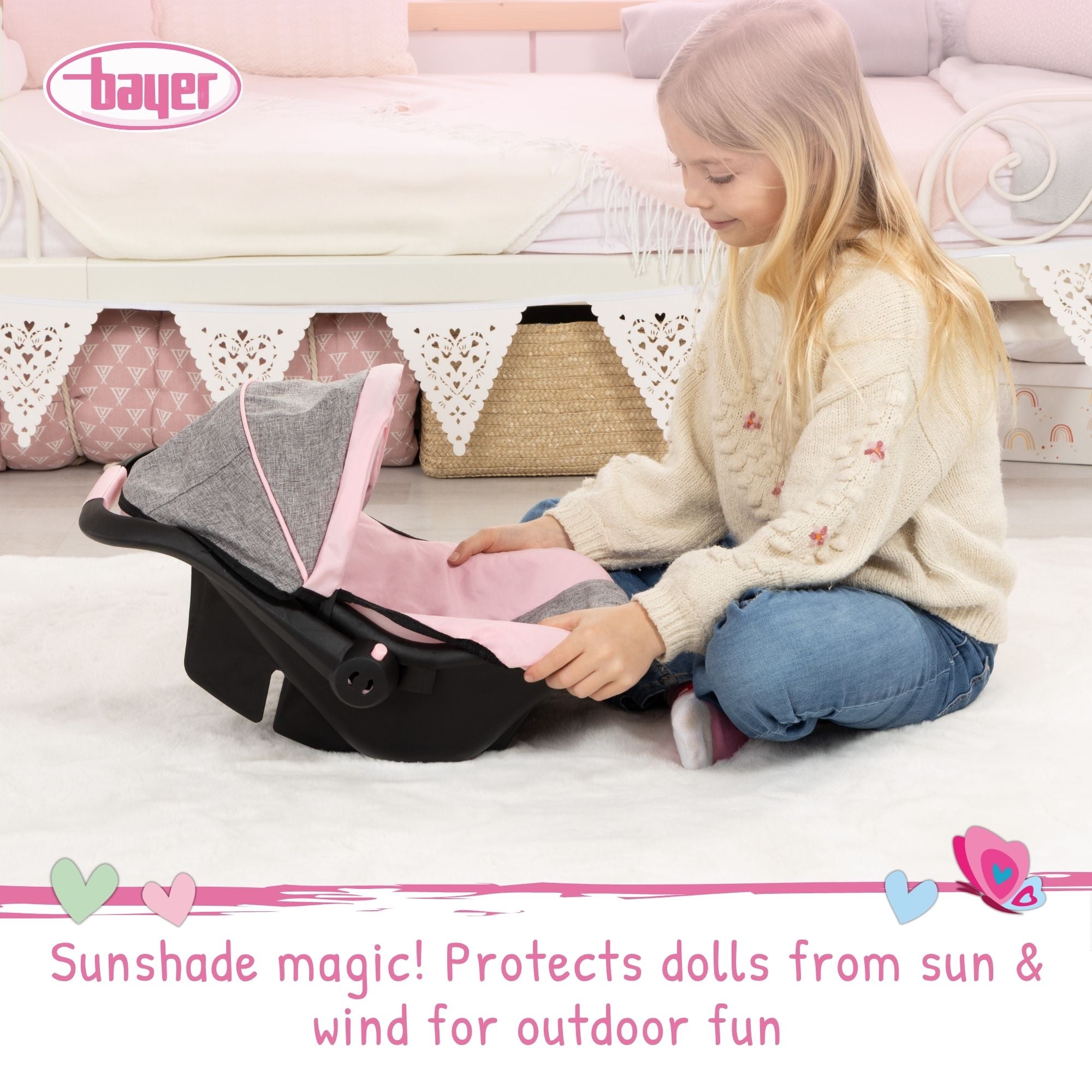 Bayer Deluxe Car Seat for Dolls