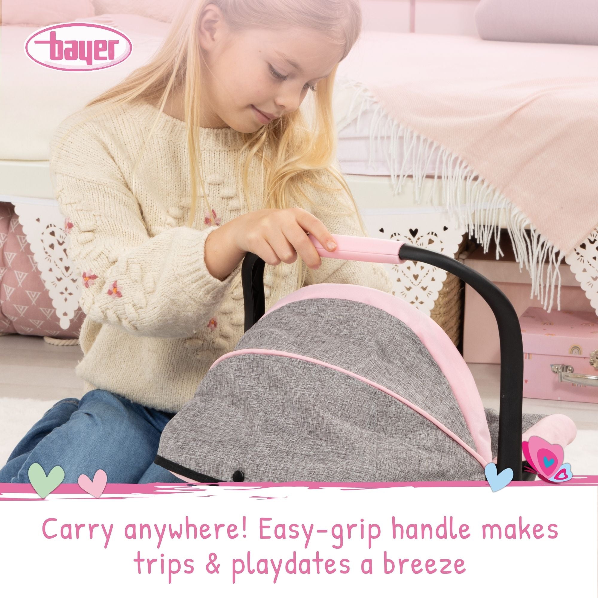 Bayer Deluxe Car Seat for Dolls