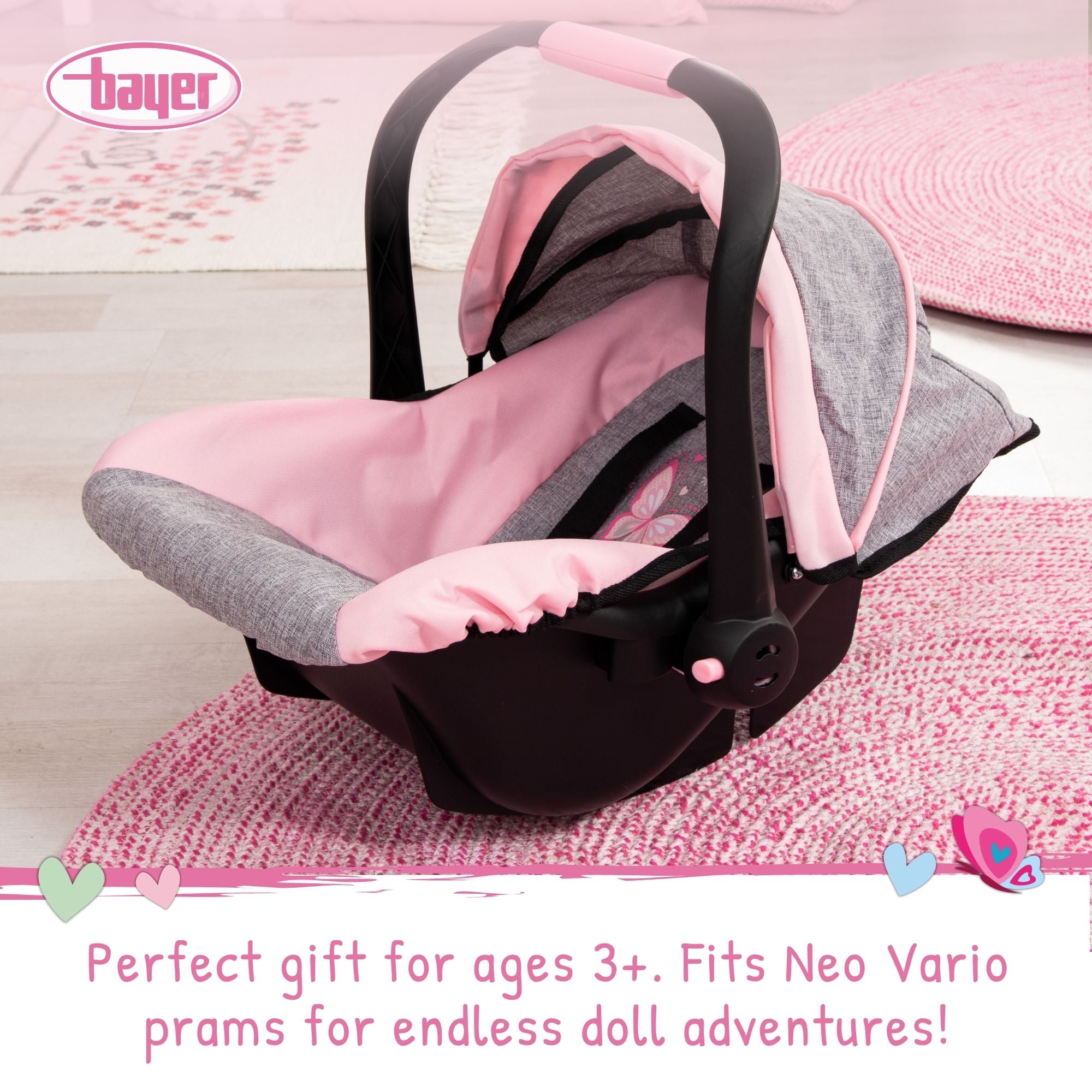 Bayer Deluxe Car Seat for Dolls
